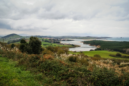Landscape at Boo de Pielagos, Asturia y Cantabria, Spain