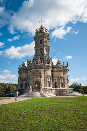 Image of Church in Dubrovnitsy, Podolsk, Moscow region, Russiaの写真素材