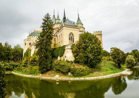 Image of a Castle in Bojnice, Slovakiaのeditorial素材