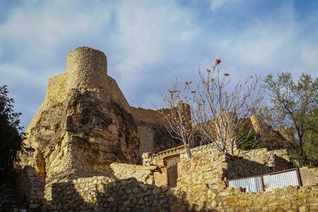 Landscape at Albarracin, Teruel, Aragon, Spainの写真素材