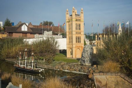 Image of Mini Europe at Brussels, Belgiumの写真素材