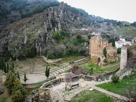 Image of Ancient theater, La Iruela, Andalusia, Spainの写真素材