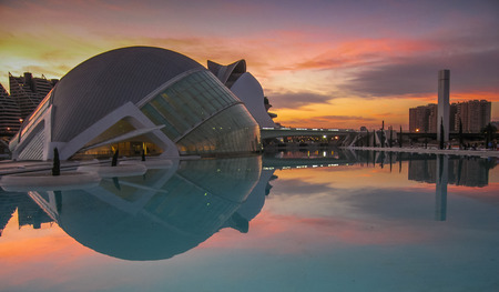 Valencia, Spain - March, 30, City of Arts and Cience, 30 March 2006 in Valencia, Spainのeditorial素材