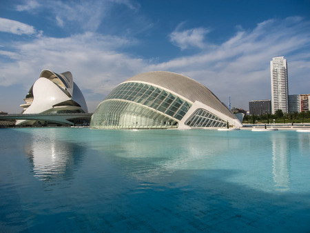 Valencia, Spain - October, 2, City of Arts and Cience, 2 October 2006 in Valencia, Spainのeditorial素材