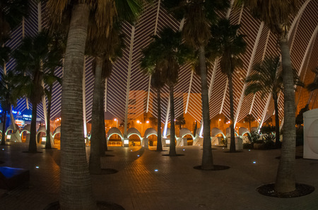 Valencia, Spain - March, 19, City of Arts and Cience, 19 March 2010 in Valencia, Spainのeditorial素材