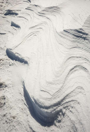 Sunny snowy weather on Mount Parnassos in central Greeceの写真素材