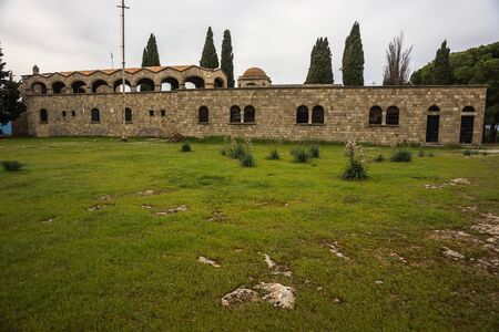 Monastery on Mount Filerimos on Rhodes in Greece