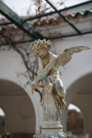 Thermal springs of Kallithea on Rhodes in Greeceの写真素材