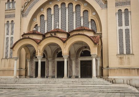 Cathedral, Patras, Peloponnese in Greeceの写真素材
