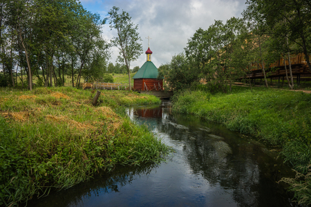 Image of Holy Spring St. Sergius of Radonezh of  Trinity Sergius Lavraの写真素材