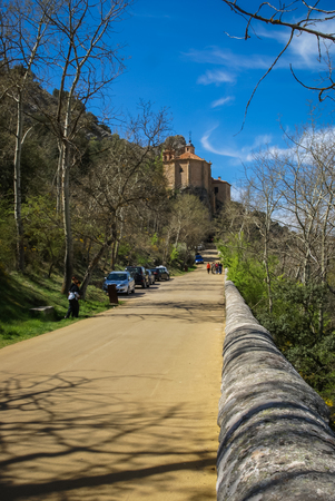 Image of church of San.Saturio at Soria, Castilla y Leon, Spainの写真素材