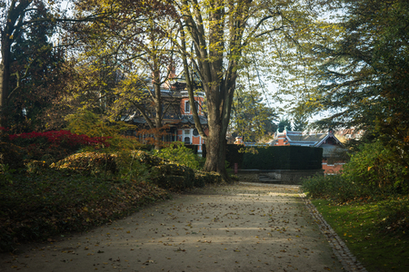 Image of Chinese house in Brussels in Belgiumの写真素材