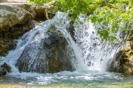 Small Cascade with fresh Water Turkey Europeの写真素材