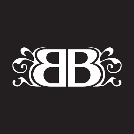 BB Initials Classical Ornamentsのイラスト素材