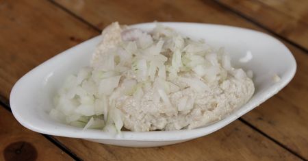 babaganoush appetizerの写真素材