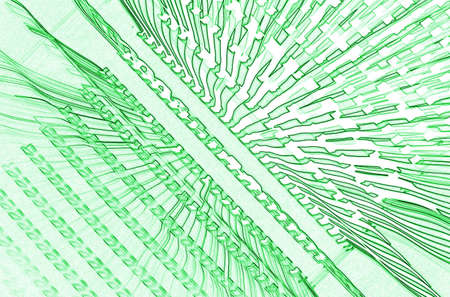 green wavy texture
