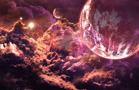 Planet desktop digital background