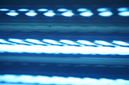 Macro shot from some nice glitchy looking artifacts on a screen from an old analogue cathode ray tube TVの写真素材