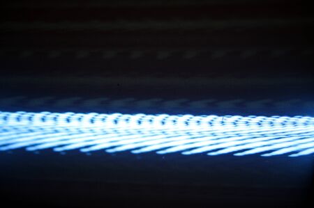 Analogue TV Artifacts (Macro close-up)の写真素材