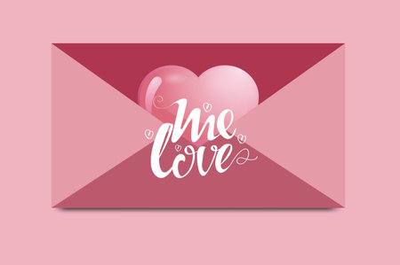 Valentine's background as a desktop or website Valentine's greetingのイラスト素材