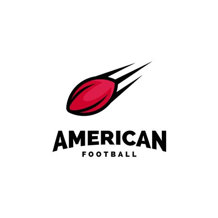 Modern professional american football logo for sport teamのイラスト素材