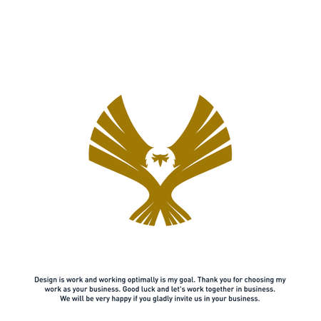 Eagle  Vector, Design  Template. Eagle  Conceptsのイラスト素材