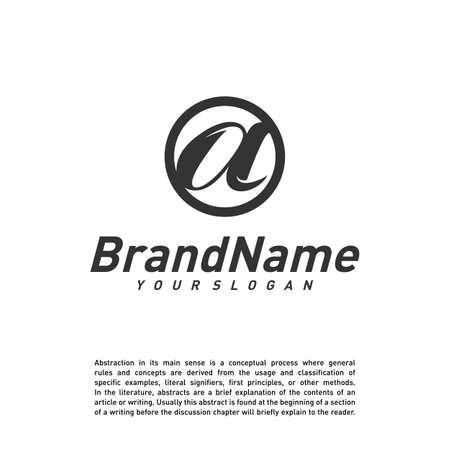 Letter A logo vector template. Creative A logo concepts. Icon symbolのイラスト素材