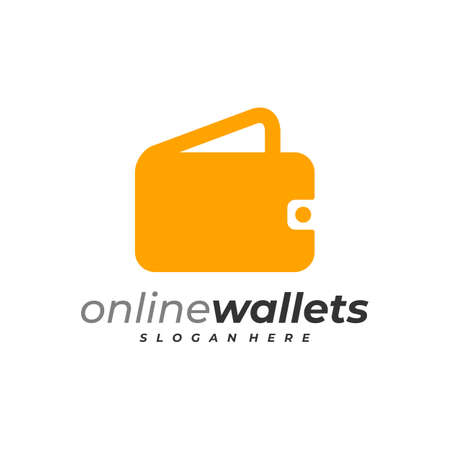 Wallets logo vector template, Creative Wallets logo design conceptsのイラスト素材