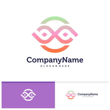 Letter F, J, S logo vector template, Creative F, J, S logo design conceptsのイラスト素材