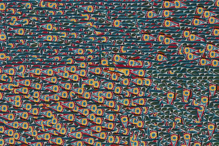 Unique Design Abstract Digital Pixel Noise Glitch Error Video Damageの写真素材