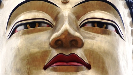 Lord Buddha with smileの写真素材