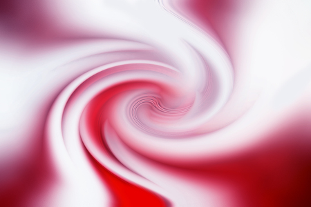 Abstract colorful twisted light fibers. Abstract color background from waving and twisted light fibersの写真素材