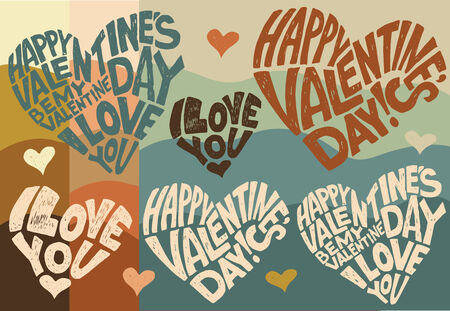 Valentines Day, February 14のイラスト素材