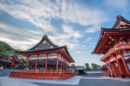 Fushimi Inari Shrine at Kyoto,Japan.のeditorial素材