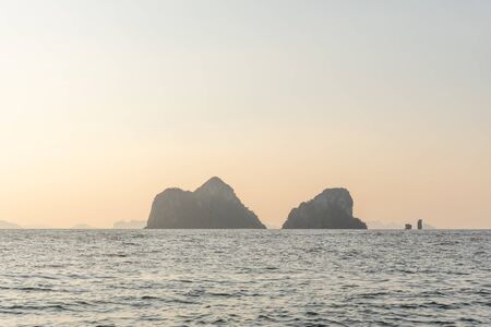 beautiful island at Trang province of Thailandの写真素材