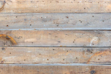 closeup of old rustic wood planks texture backgroundの写真素材