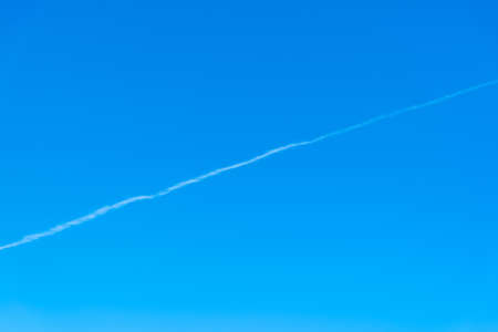blue sky background with beautiful natural white cloudsの写真素材