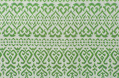 thai siam fabric silk pattern textureの写真素材