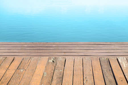 woodboard and sea