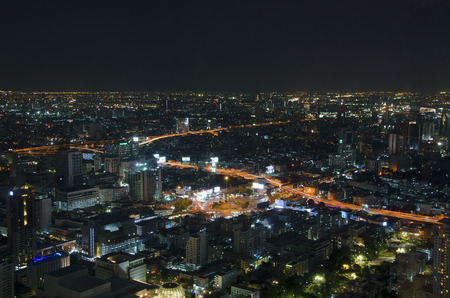 bangkok cityscapeの写真素材