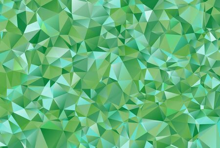 Abstract Colorful Triangular Backgroundのイラスト素材