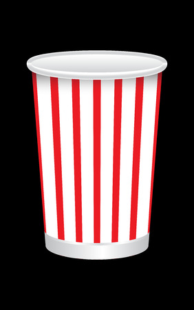 a blank soft drink cupのイラスト素材