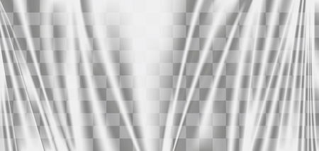 A transparent plastic warp background texture vectorのイラスト素材