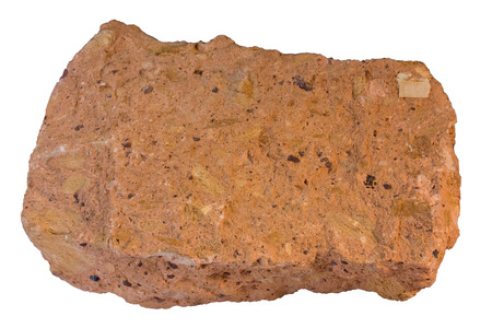 Tuff sample from Armenia. Width of sample 14 cm.の写真素材