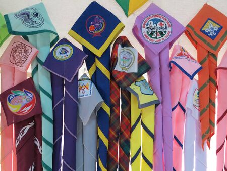 boy scout scarf2のeditorial素材