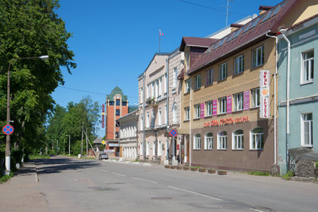 SHLISSELBURG, RUSSIA - JUNE 05, 2016: Street Beetle on a sunny june dayのeditorial素材