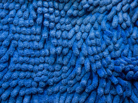 Blue cleaning carpet texture and pattern backgroundの写真素材
