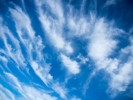 blue sky clouds backgroundの写真素材