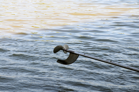 Boat propellerの写真素材