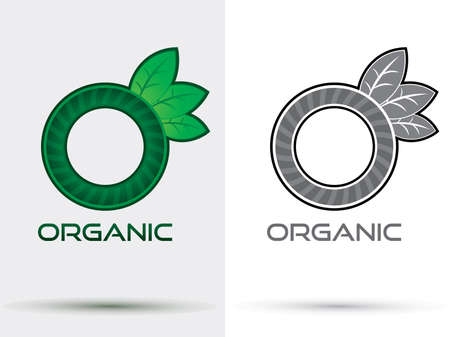 Organic  sign symbol icon graphic vector.のイラスト素材